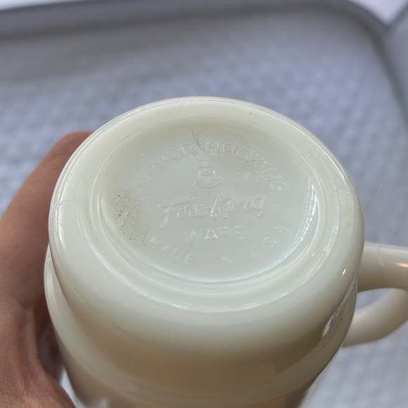 Vintage Fireking Glass Mug - Picture 2 of 2